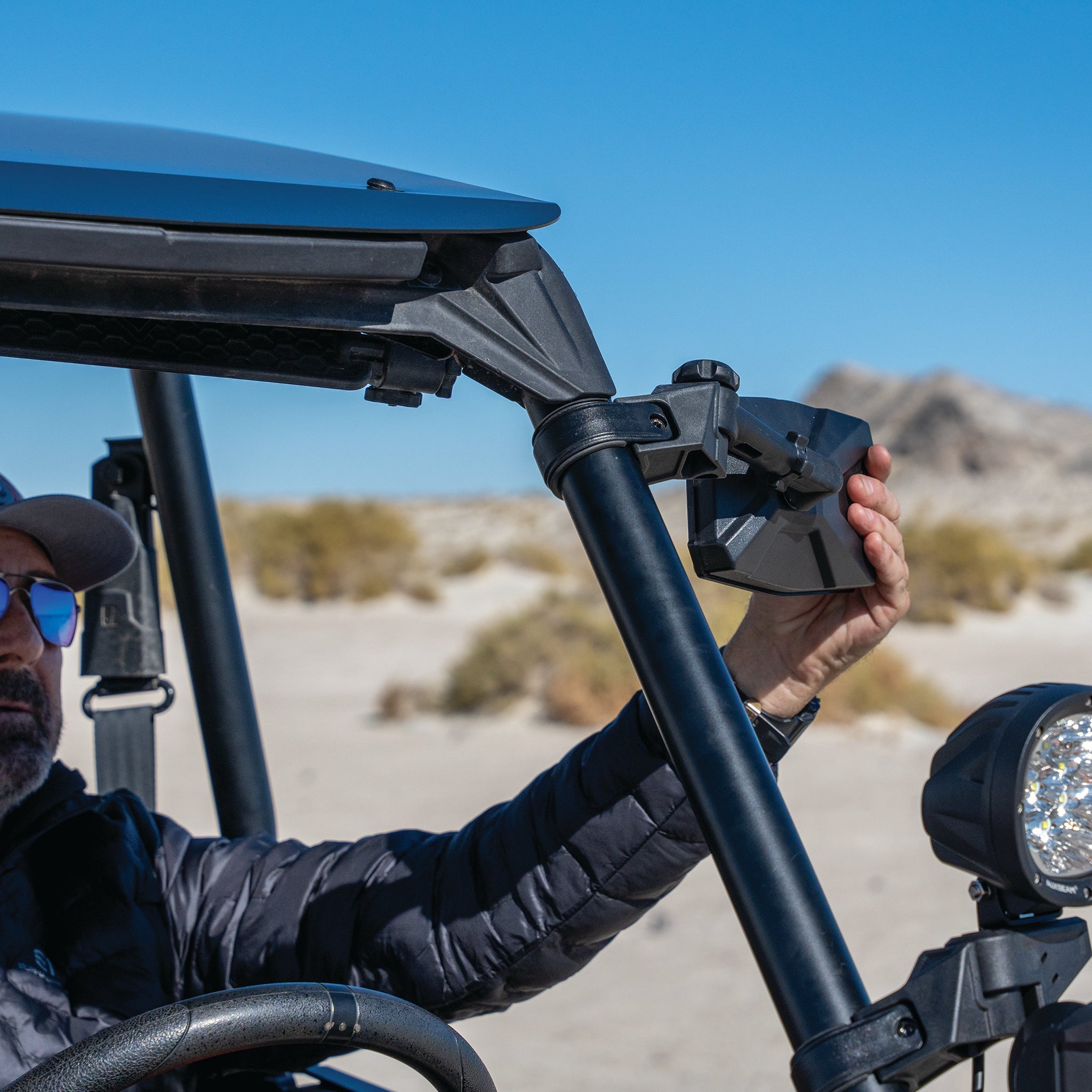 UTV REARVIEW & SIDEVIEW MIRRORS TRIFECTA - CLEARVIEW™ SERIES - LIFETIME WARRANTY