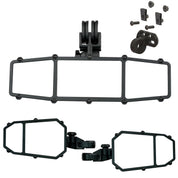 UTV REARVIEW & SIDEVIEW MIRRORS TRIFECTA - ELITE SERIES 2 - LIFETIME WARRANTY