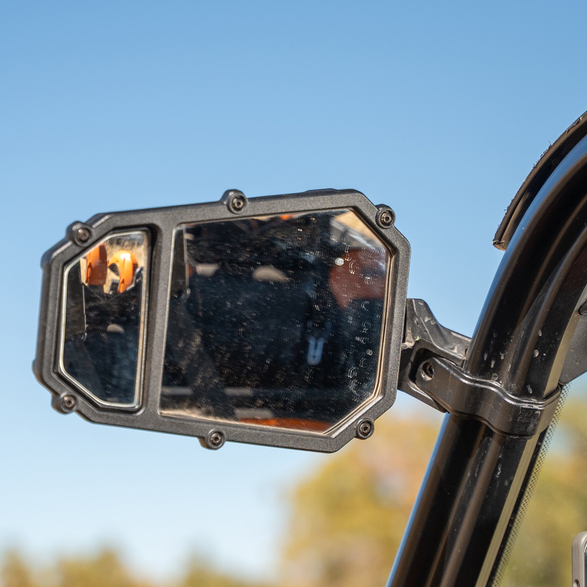 UTV SIDEVIEW MIRRORS - ELITE SERIES 2 - CUSTOM CLAMP SYSTEM - LIFETIME WARRANTY