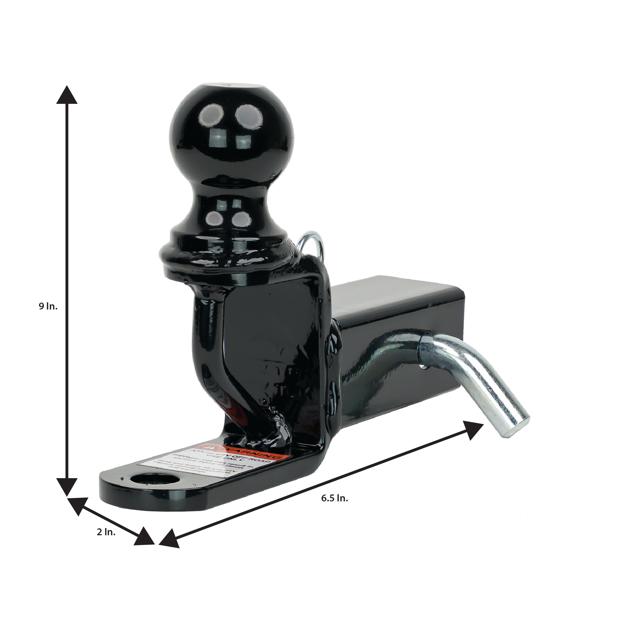 TRIO 2" HD HITCH w/ 2" BALL MOUNT