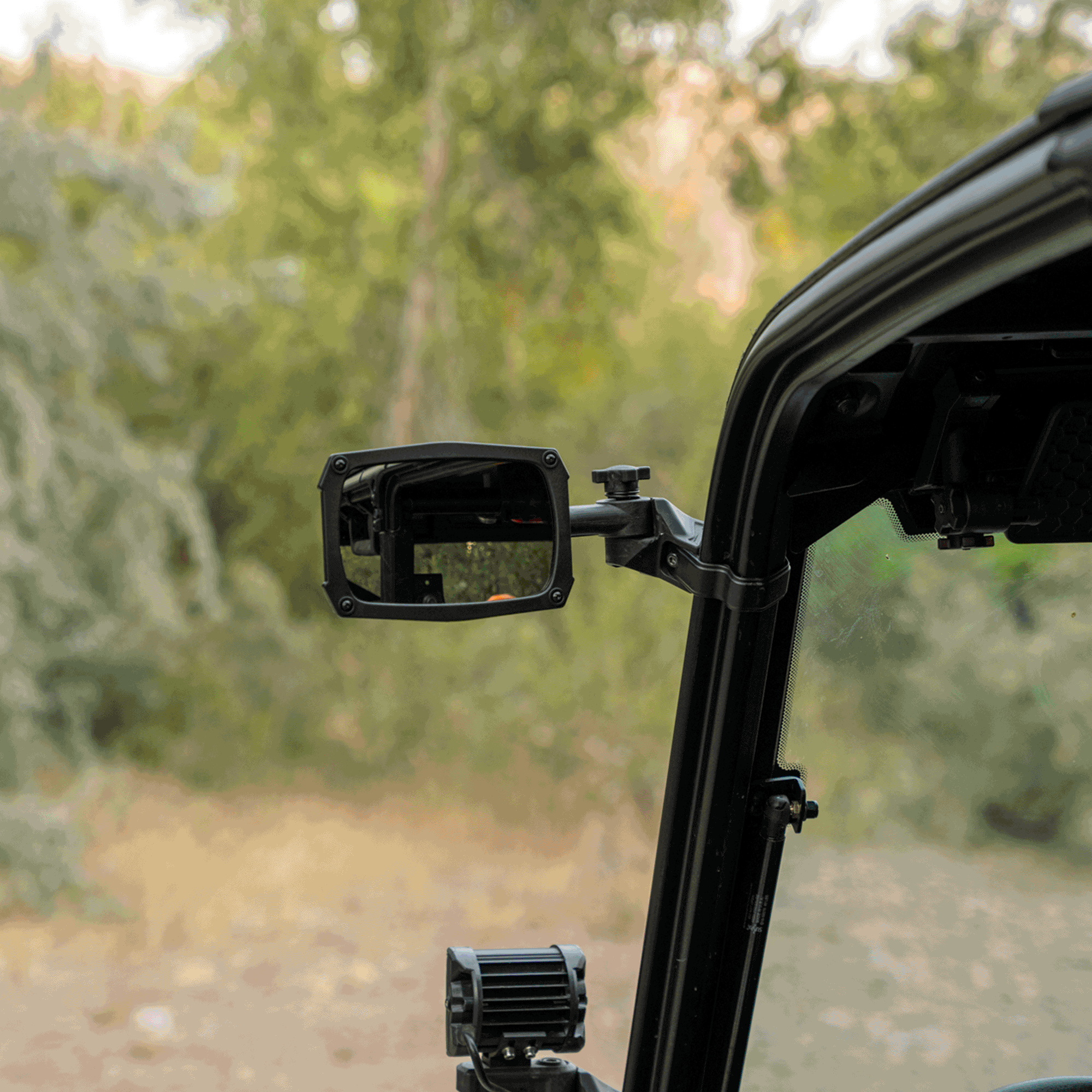 UTV SIDEVIEW MIRRORS - CLEARVIEW SERIES - ZFORCE & UFORCE MODELS - LIFETIME WARRANTY