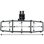 UTV REARVIEW MIRROR - ELITE SERIES - LIFETIME WARRANTY