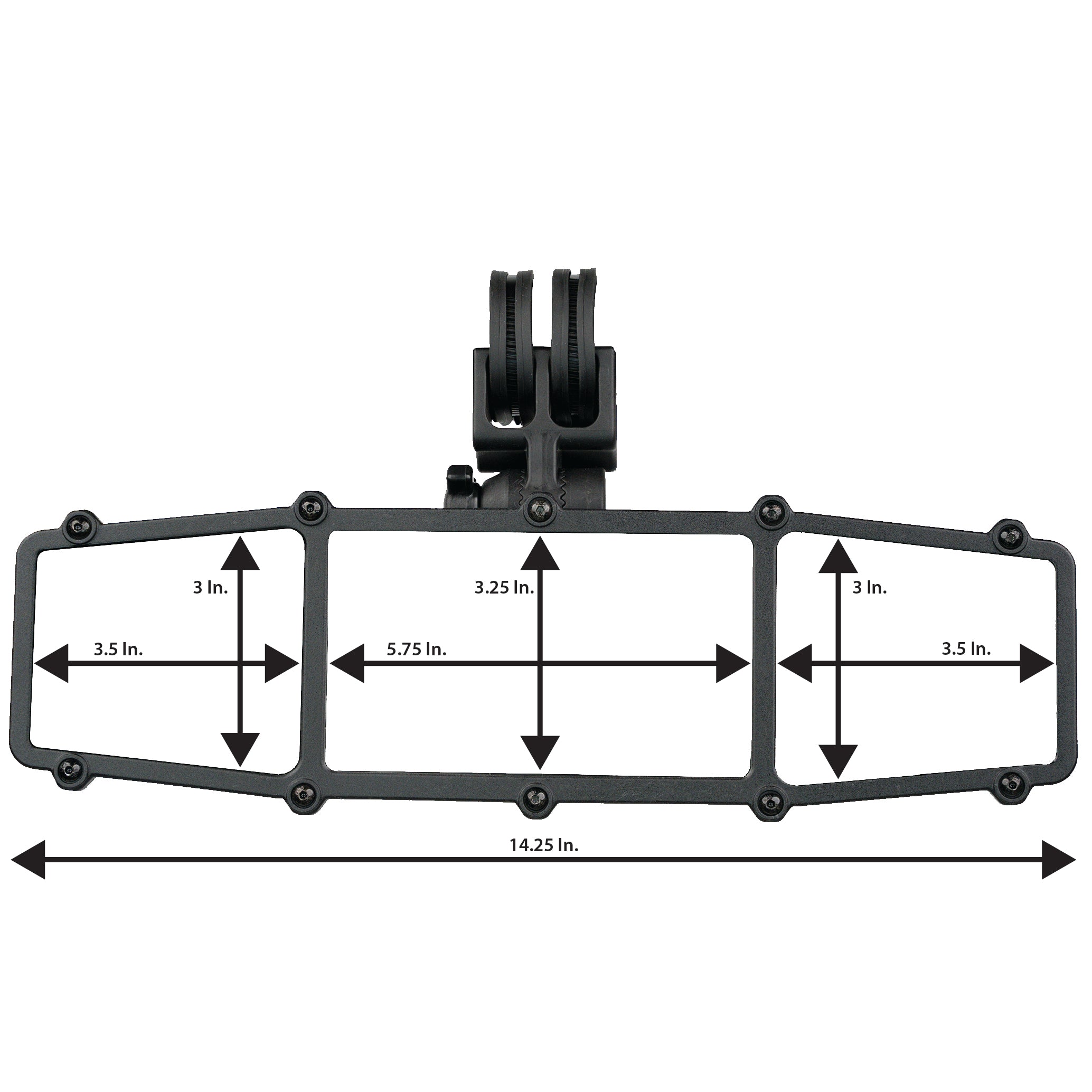 UTV REARVIEW MIRROR - ELITE SERIES - LIFETIME WARRANTY