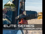 SIDEVIEW MIRROR ADAPTER KIT - PROFILED ROLL CAGES