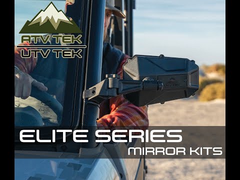 SIDEVIEW MIRROR ADAPTER KIT - PROFILED ROLL CAGES