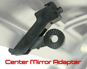 REARVIEW MIRROR & SUN VISOR ADAPTER FOR POLARIS RANGER
