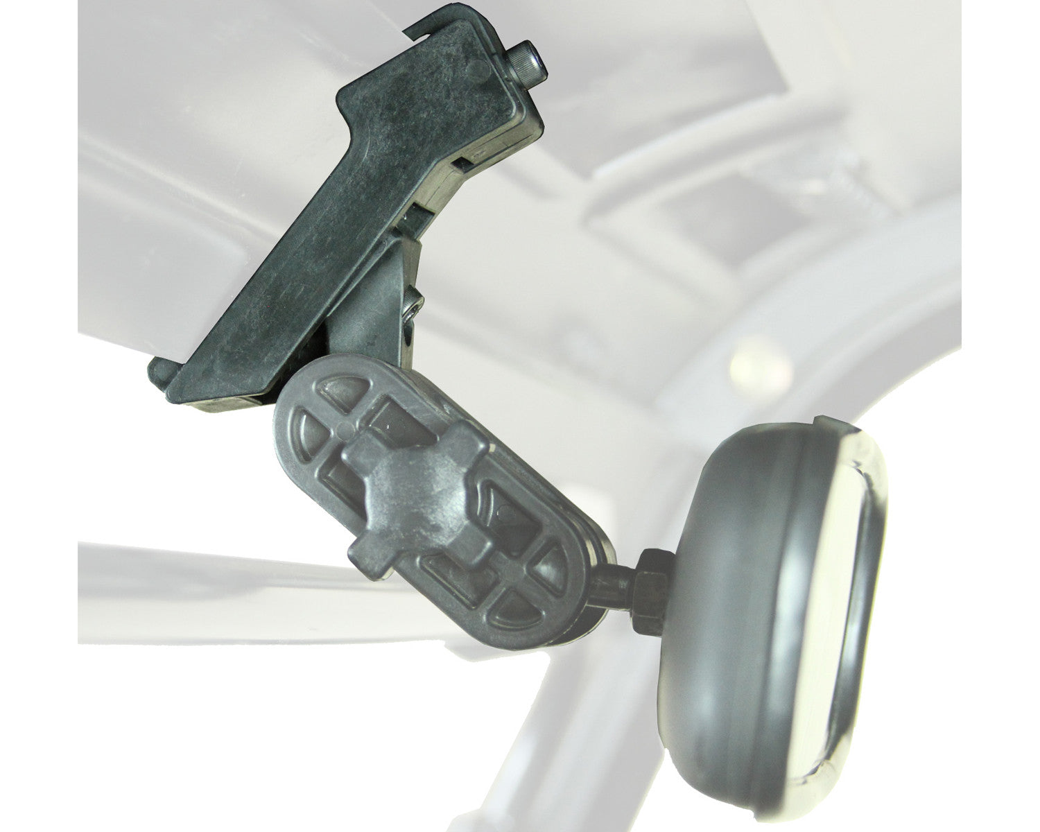 REARVIEW MIRROR & SUN VISOR ADAPTER FOR POLARIS RANGER
