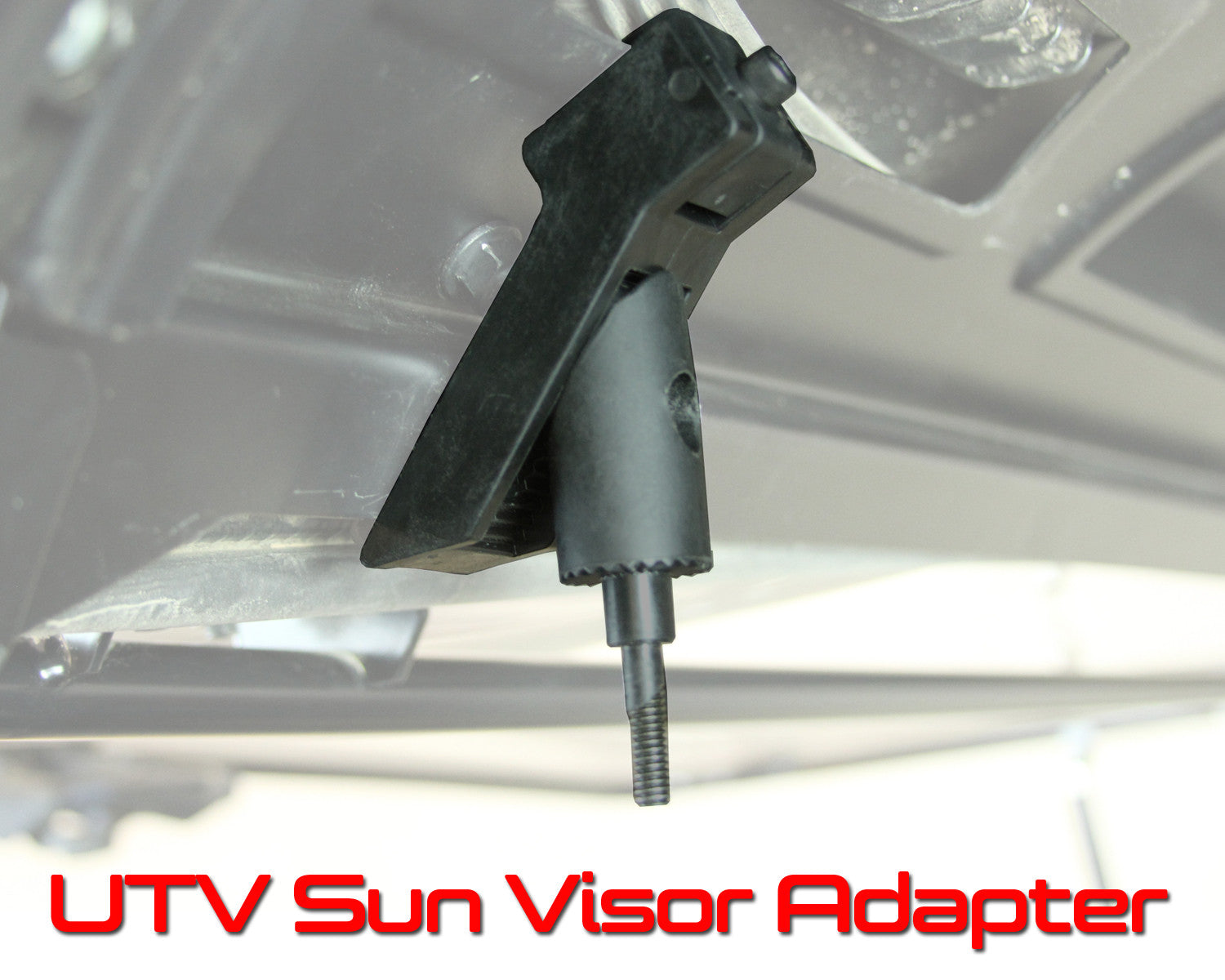 REARVIEW MIRROR & SUN VISOR ADAPTER FOR POLARIS RANGER